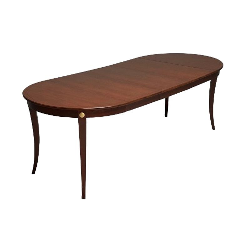 Tommi Parzinger, Charak, Mid-Century Modern, Dining Table, Bleached Mahogany