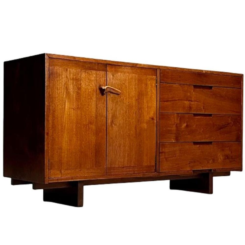 George Nakashima, American Studio, Mid-Century Modern, Rare Cabinet, USA, 1953