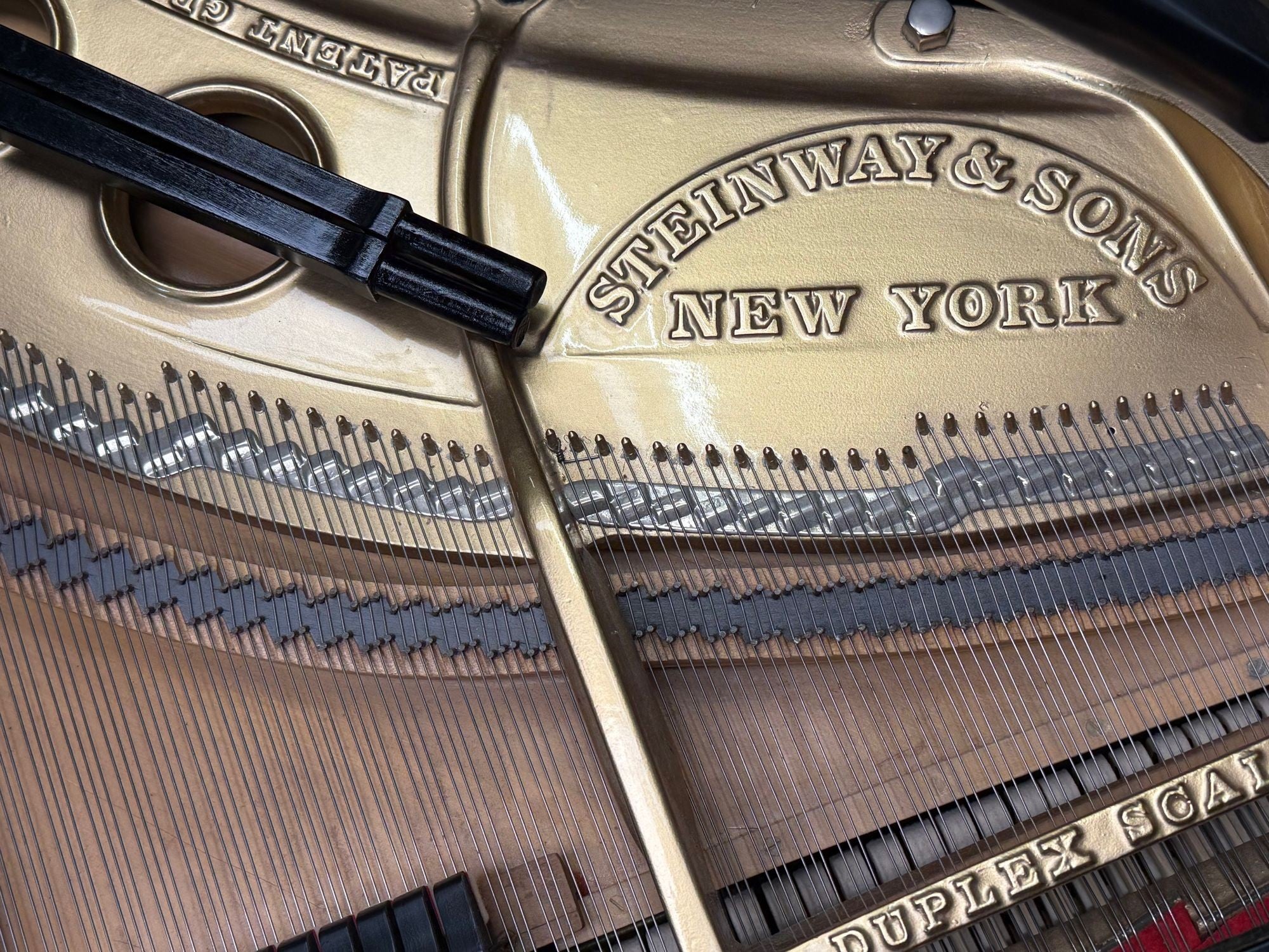 Steinway & Sons, Baby Grand Model L Piano, Fully Refurbished, 19th Century