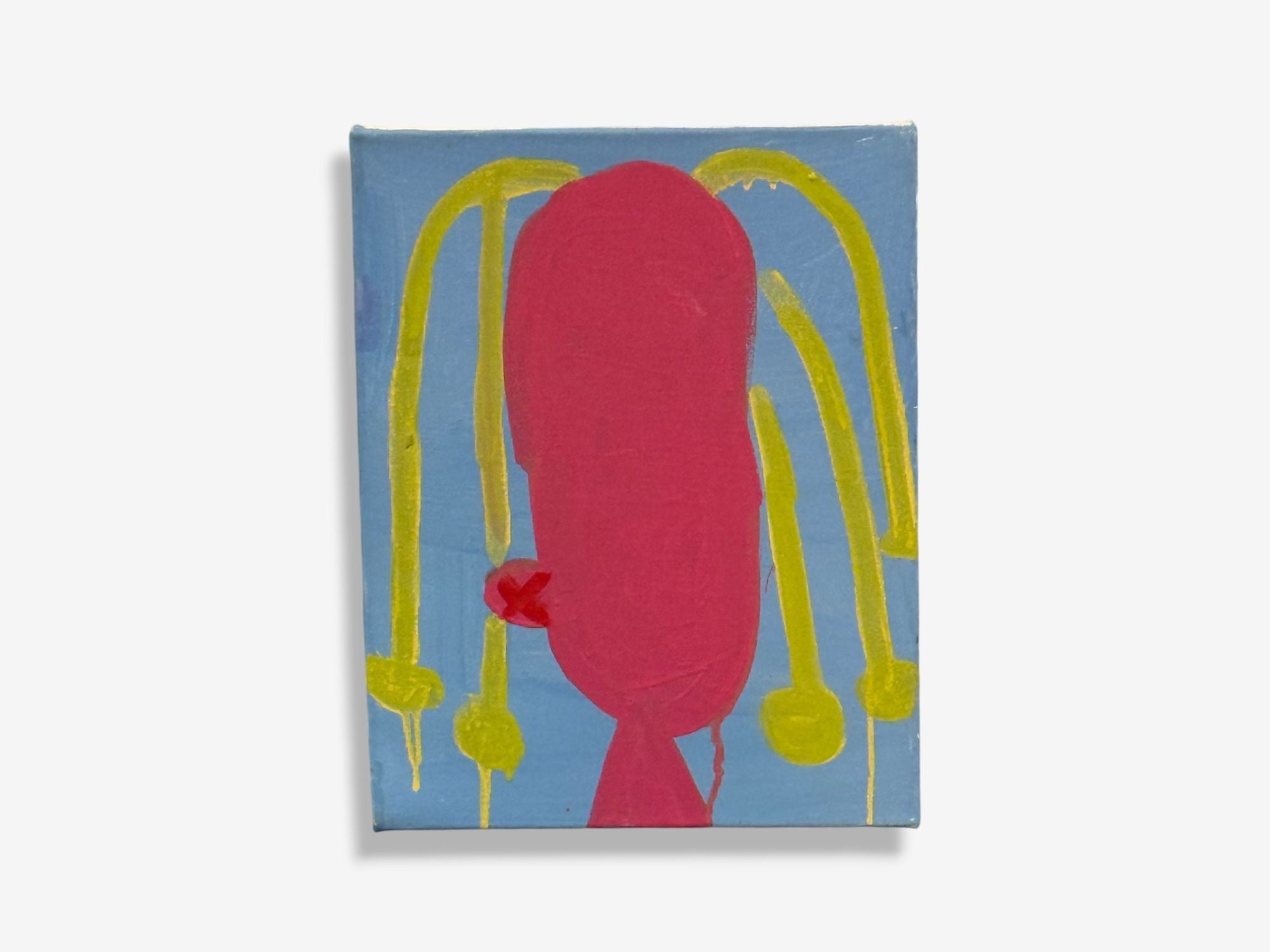 Gary Komarin, Contemporary, Small 'French Wig' Paintings, American, 21st C.