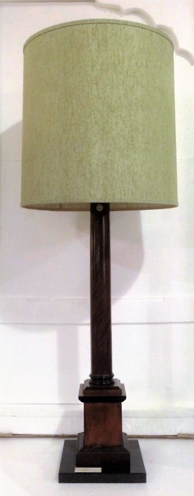 19th Century Georgian Stick Form Tall Table Lamp