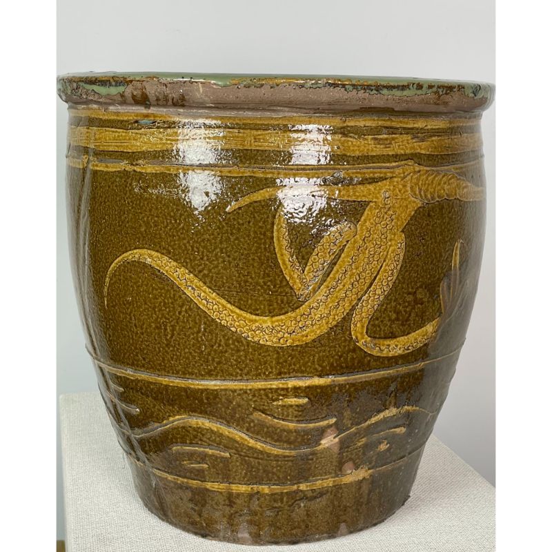 Asian Jardinière, Planter, Cachepot or Fish Bowl, Tony Duquette