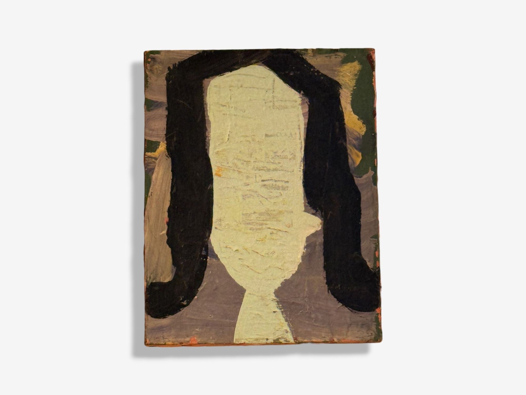 Gary Komarin, Contemporary, Small 'French Wig' Paintings, American, 21st C.