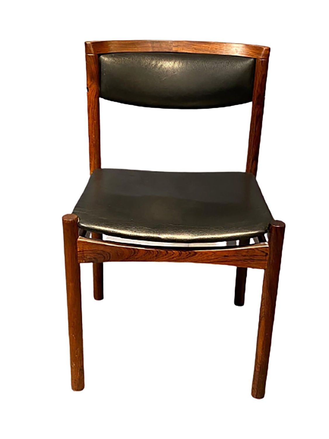 Six Mid-Century Modern Danish Dining Chairs, Soro Stolefabrik Denmark, Rosewood