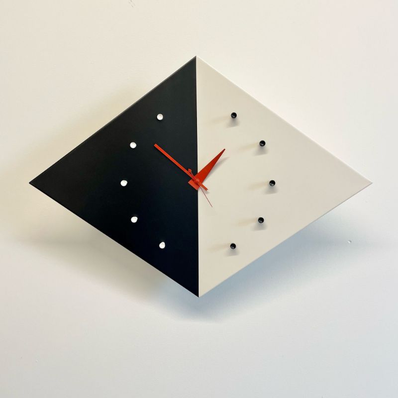 Mid-Century Modern Kite Wall Clock by George Nelson, Howard Miller, Vitra Label