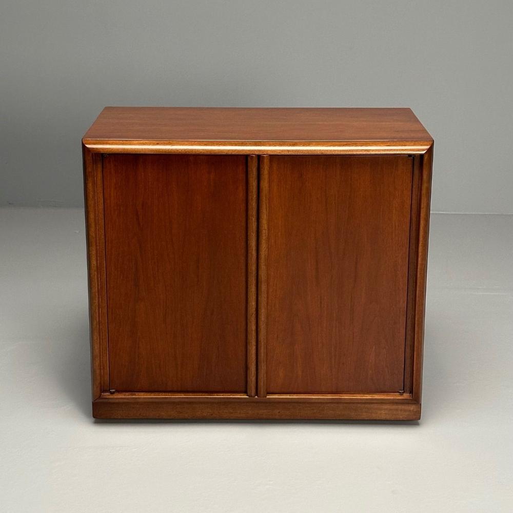 T.H. Robsjohn Gibbings, Widdicomb, Mid-Century Modern Cabinet, Walnut,