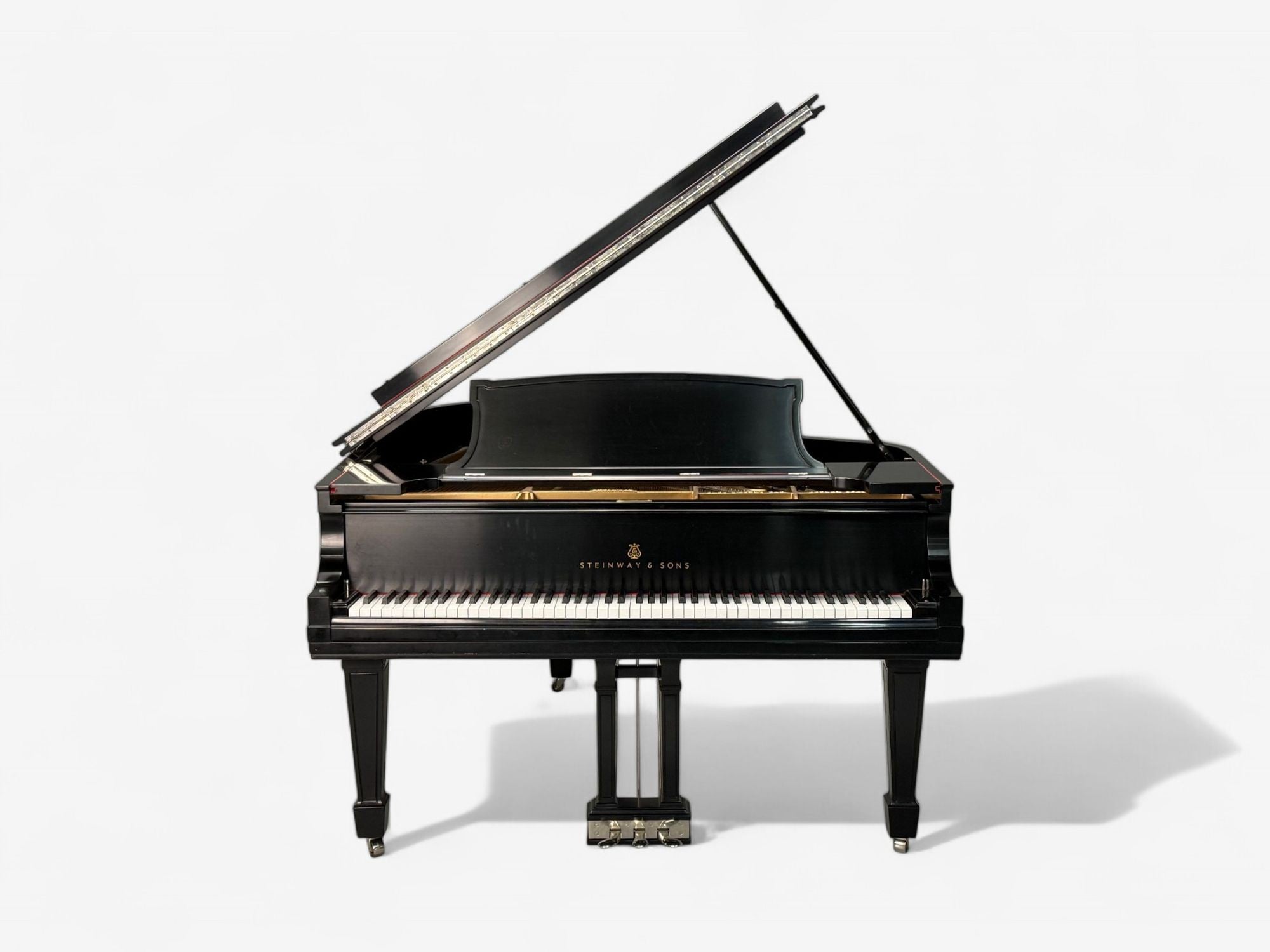 Steinway & Sons, Baby Grand Model L Piano, Fully Refurbished, 19th Century