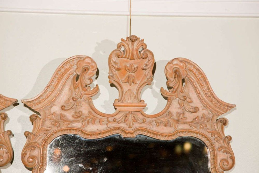 Pair of French Empire Style Mirrors