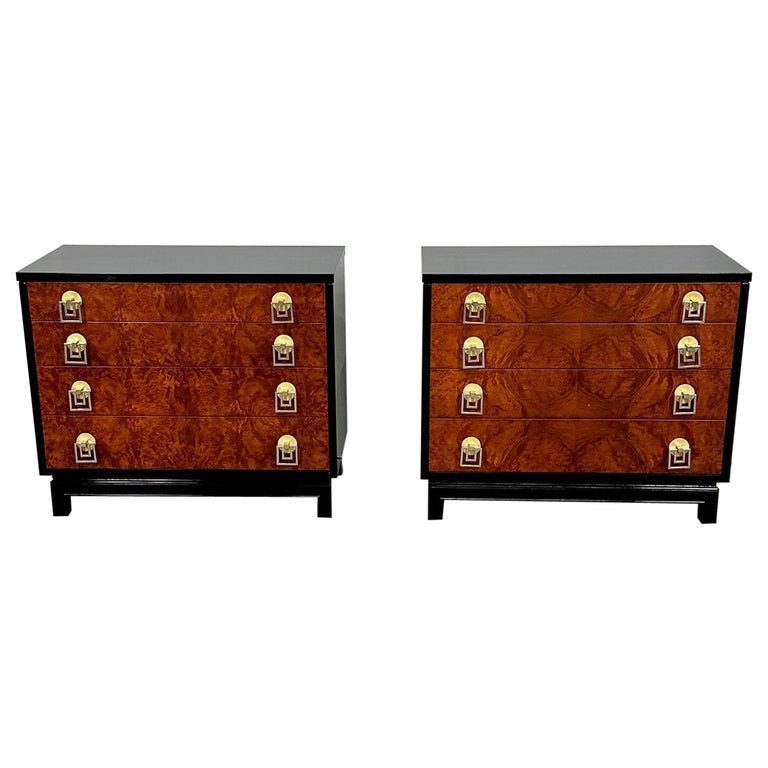 Italian Mid-Century Modern Renzo Retulli Style Chests / Commodes / Nightstands