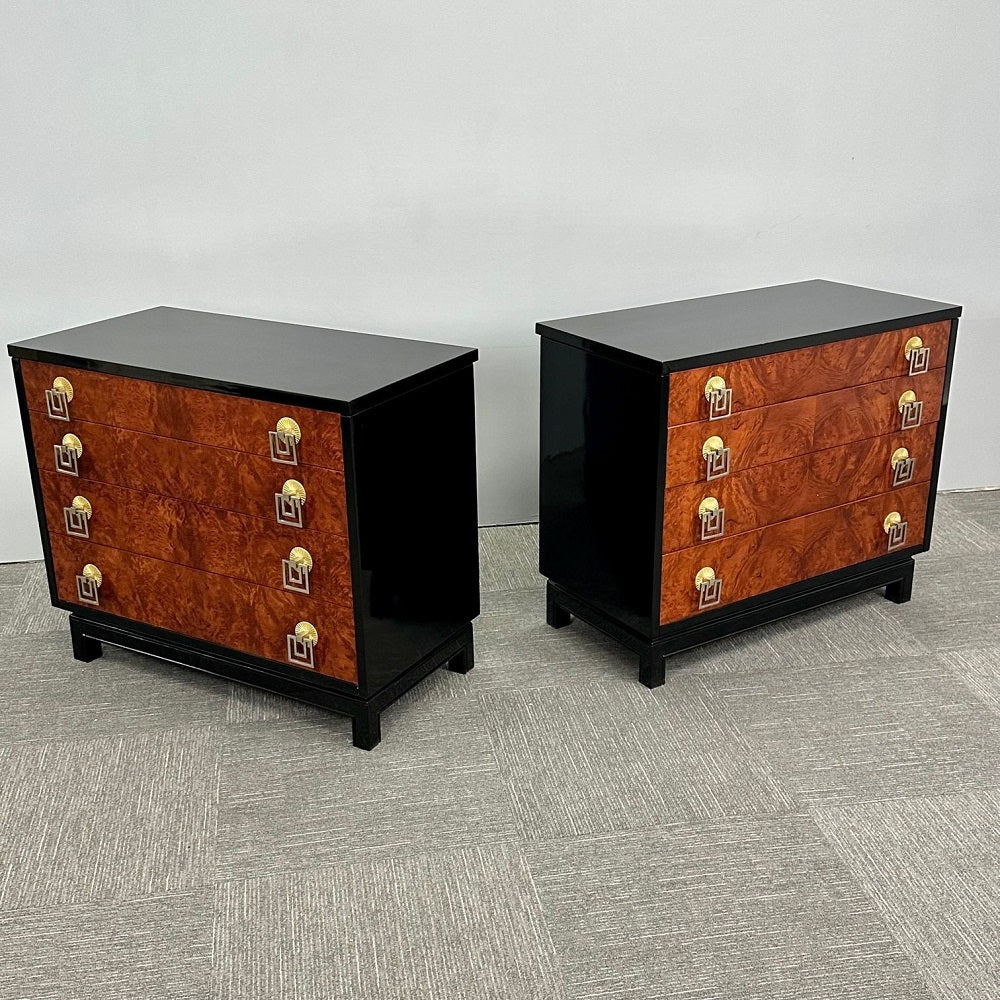 Italian Mid-Century Modern Renzo Retulli Style Chests / Commodes / Nightstands