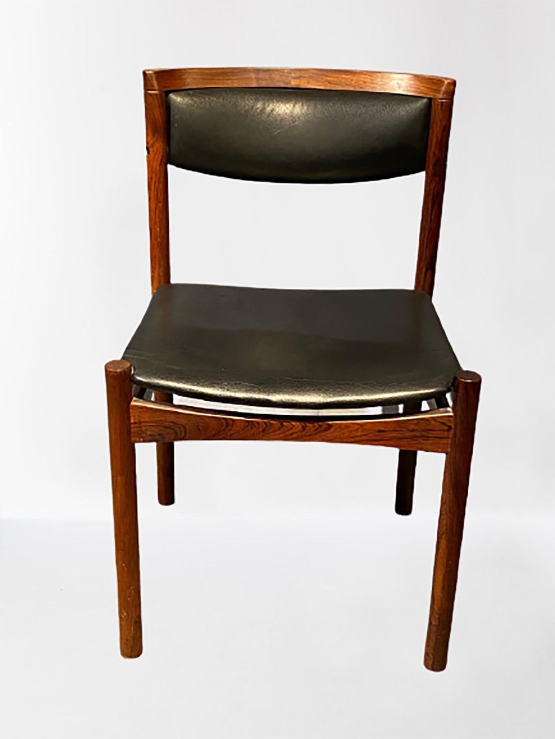 Six Mid-Century Modern Danish Dining Chairs, Soro Stolefabrik Denmark, Rosewood