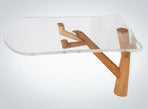 Mattia Bonetti, Contemporary, Rare Console, Oak, Plexiglass, France, c. 2008