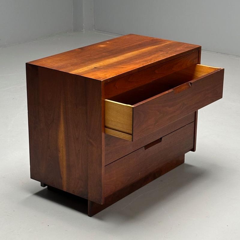 George Nakashima, Mid-Century Modern, Rectilinear Chest, Sap Walnut, 1957