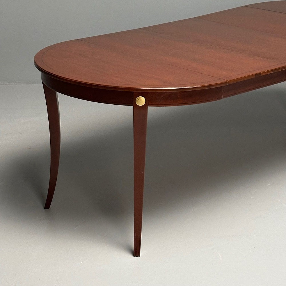 Tommi Parzinger, Charak, Mid-Century Modern, Dining Table, Bleached Mahogany