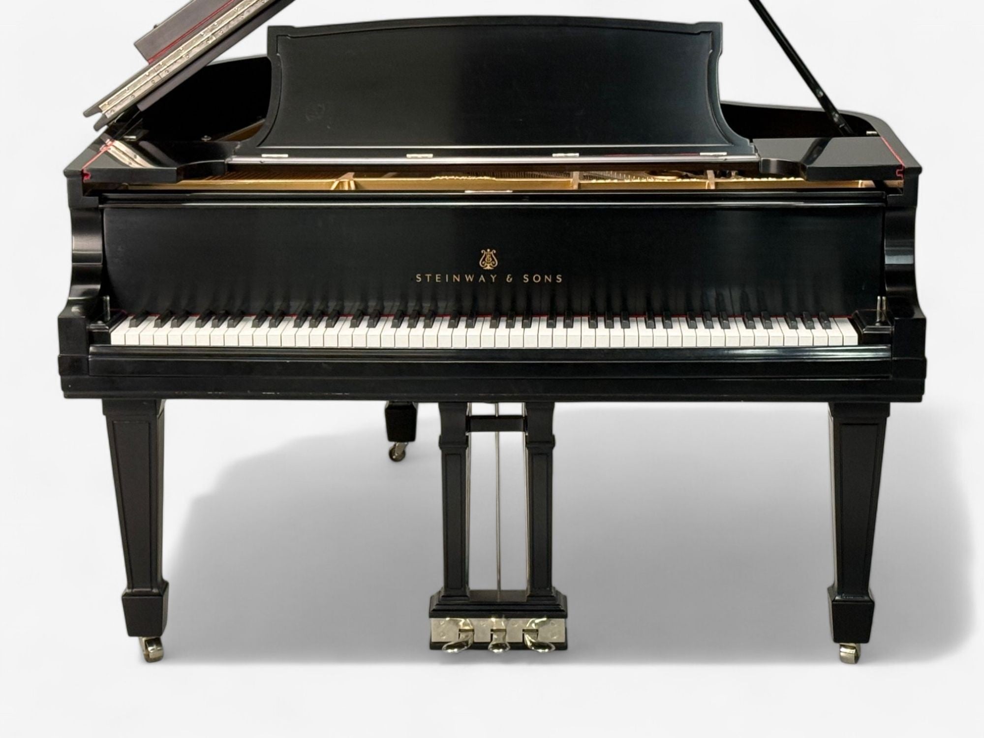 Steinway & Sons, Baby Grand Model L Piano, Fully Refurbished, 19th Century