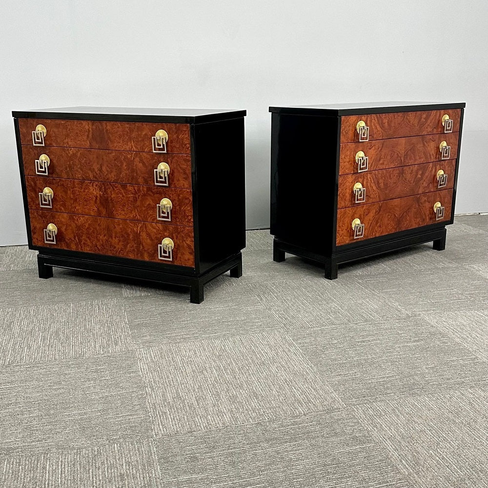 Italian Mid-Century Modern Renzo Retulli Style Chests / Commodes / Nightstands