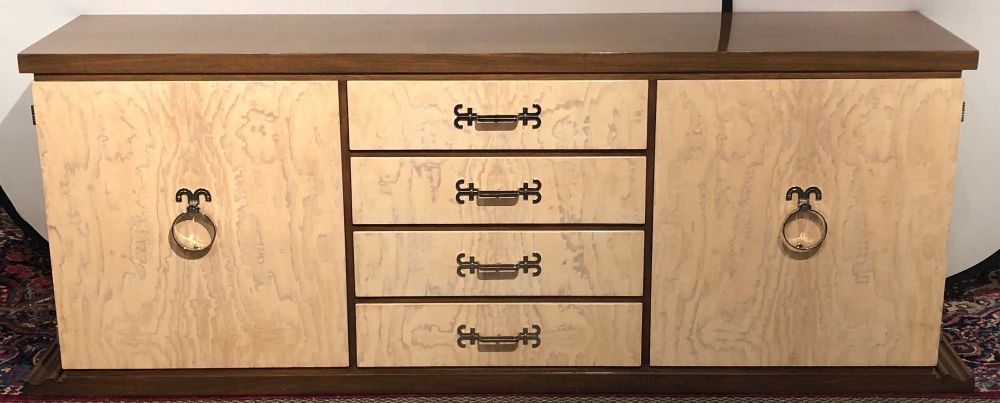 Tommi Parzinger Spectacular Sideboard / Credenza Branded Parzinger Original