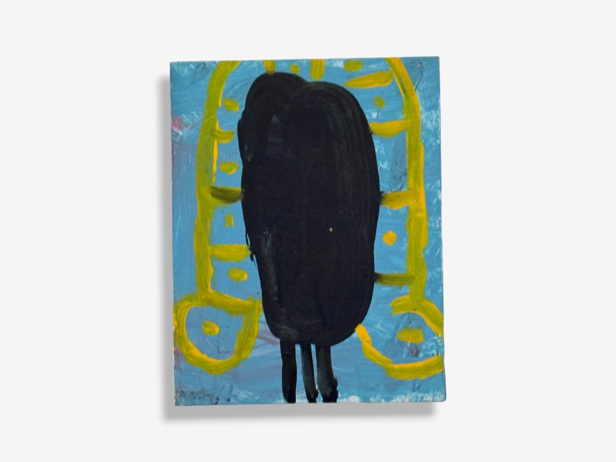 Gary Komarin, Contemporary, Small 'French Wig' Paintings, American, 21st C.