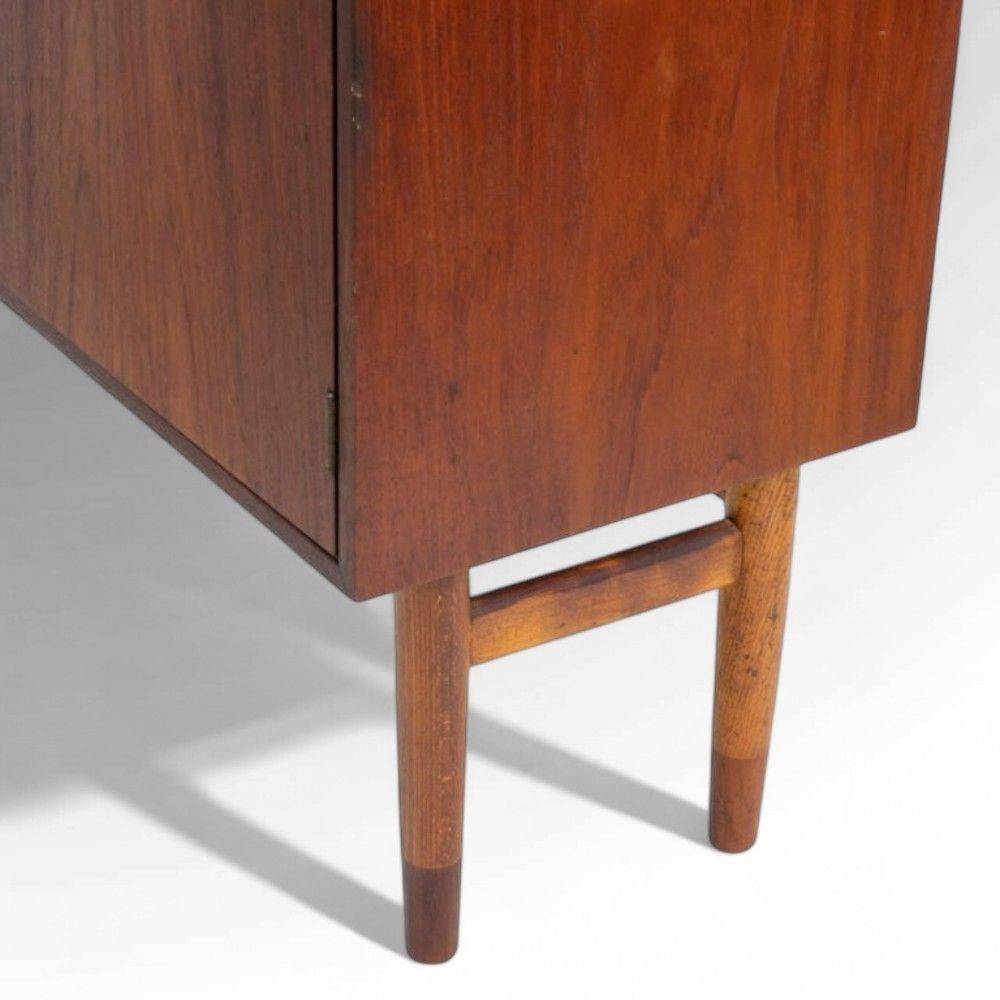 Gjovik Mobelfabriken, Mid-Century Modern, Low Cabinets, Teak, Denmark, 1950s