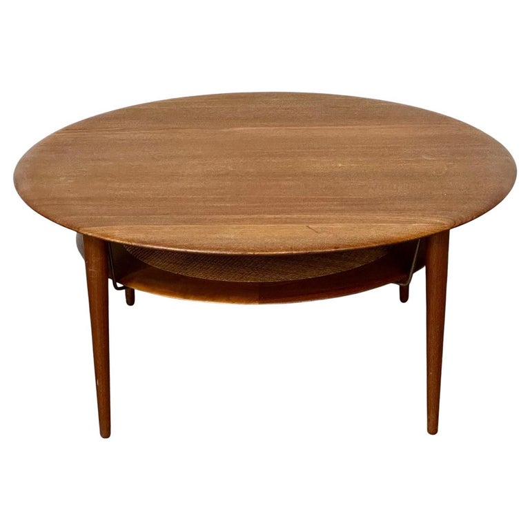 Mid-Century Peter Hvidt, Orla Molgaard Minerva Coffee Table, France & Son, 1960s