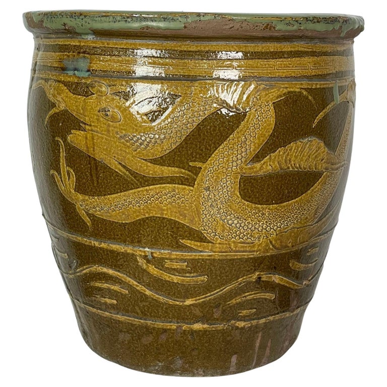 Asian Jardinière, Planter, Cachepot or Fish Bowl, Tony Duquette