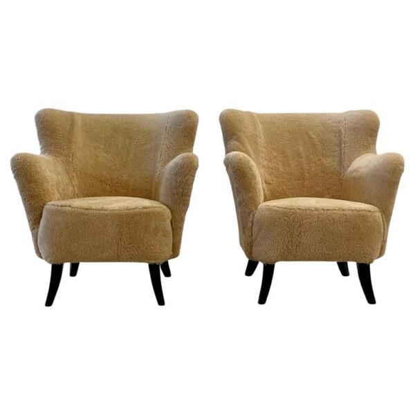 Sheepskin Lounge Chairs